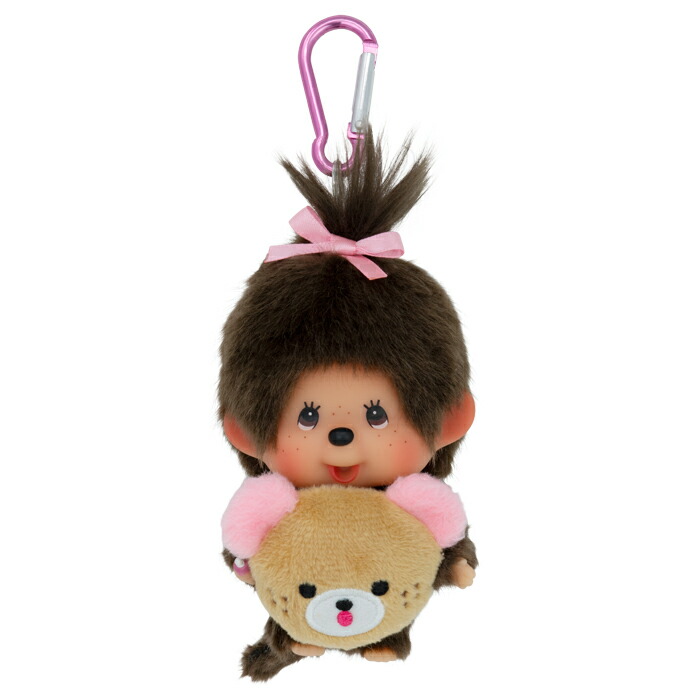 楽天市場】45th HAPPY TRIP モンチッチ 顔でかSSキーチェーン 女の子