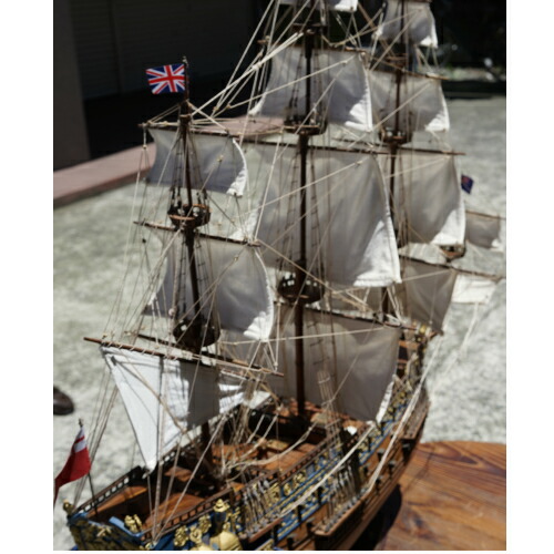 楽天市場】帆船模型 ソブリン.オブ．ザ．シーズ号(青)Mサイズ