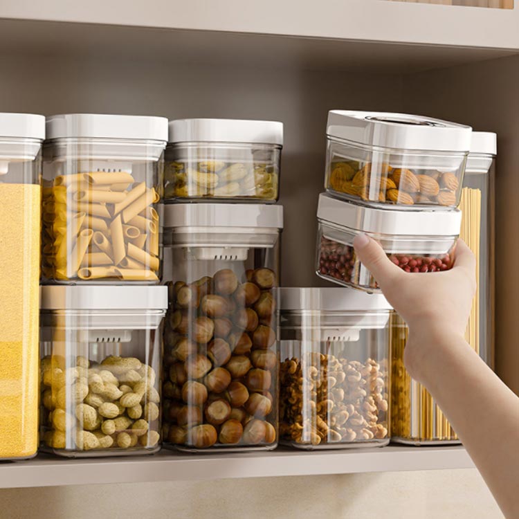 楽天市場】 1.7L ナッツ 保存容器 密閉 キャニスター 2個セット 四角