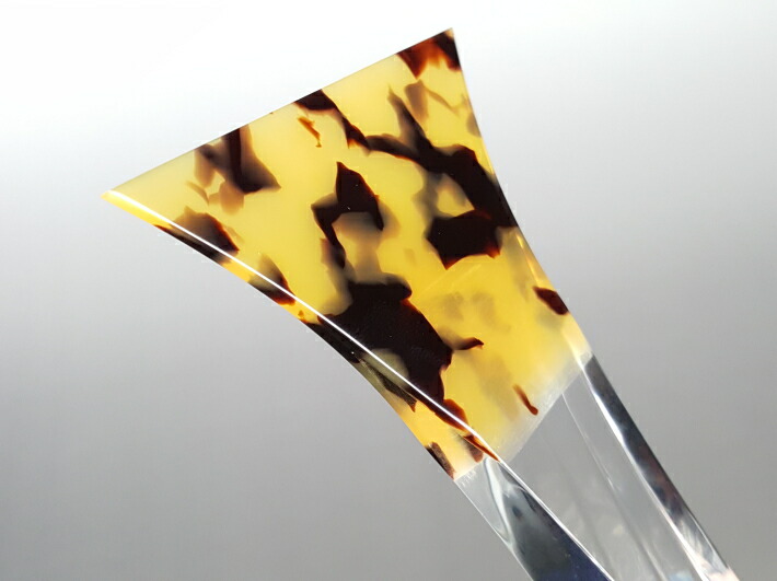 楽天市場】津軽三味線 撥 バチ 鼈甲調撥（NEO）超軽量モデル 手元