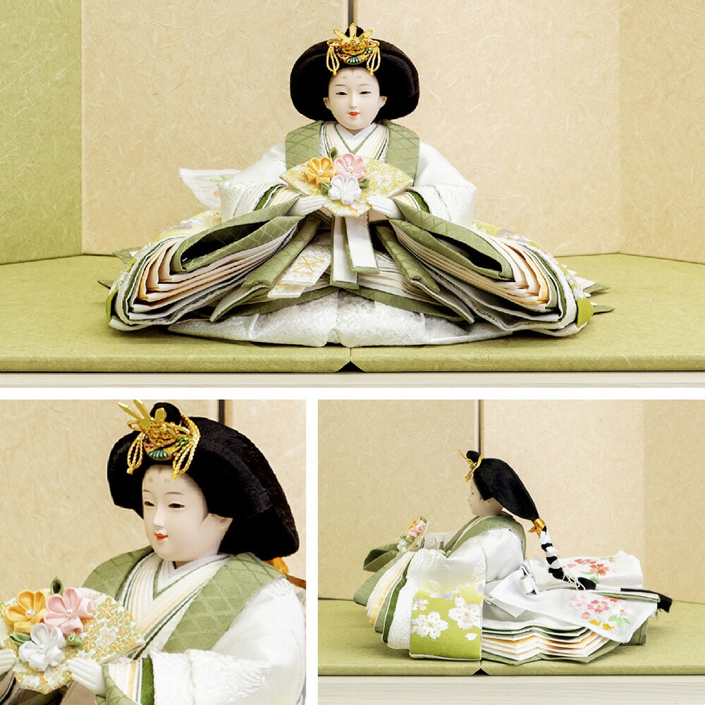 楽天市場】【お得なクーポン配布中！】雛人形 親王飾り おしゃれ
