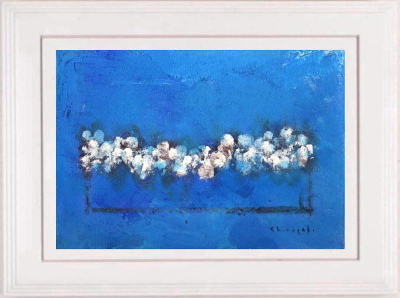 篠崎晴夫　Shinozaki Haruo FLOWERS キャンバスF3 サイン 篠崎晴夫 Shinozaki Haruo FLOWERS キャンバスF3 サイン 【公式通販】