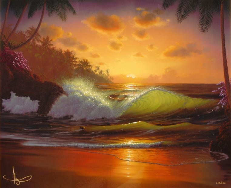 楽天市場】ジョン・アルホーグ タイムレス・オーシャン 海 絵画 風景画