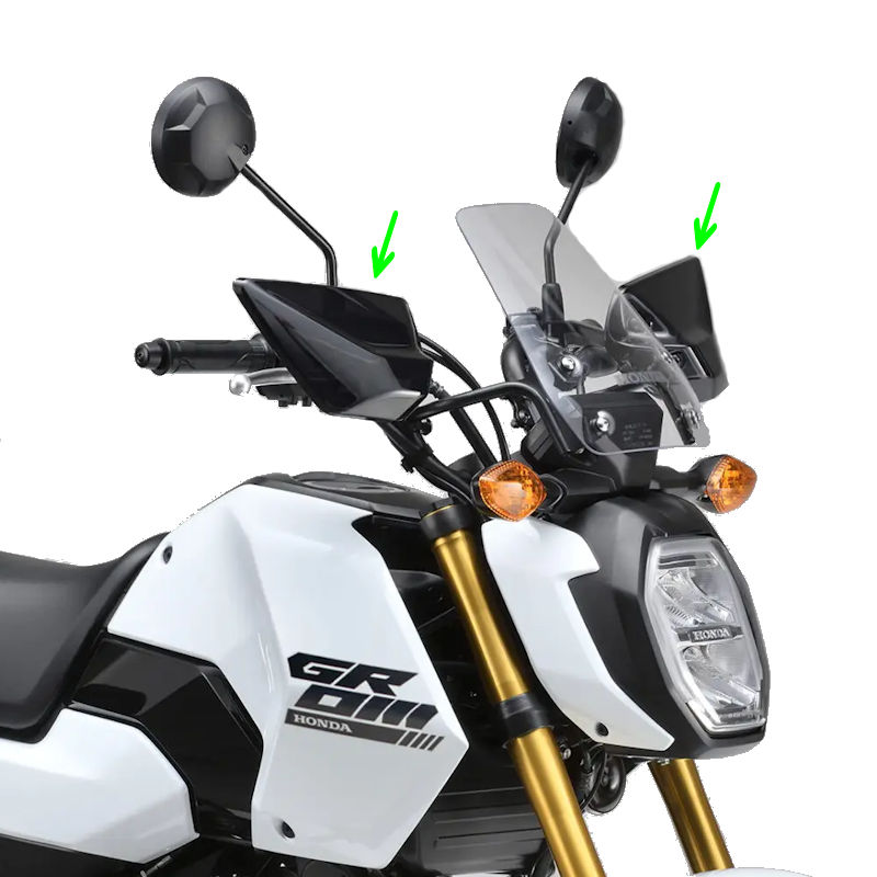 楽天市場】ホンダ純正 08P71-K26-M50 ナックルバイザー GROM グロム