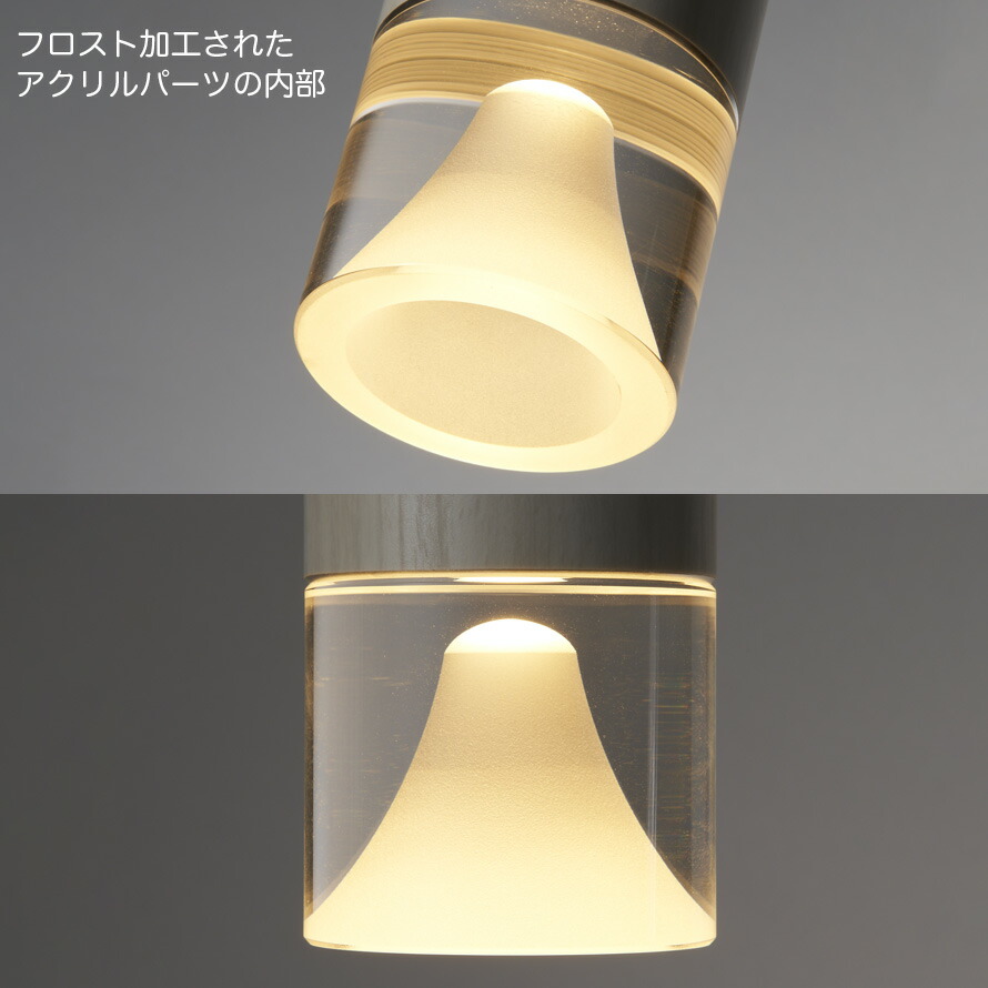 楽天市場】ペンダントライト 3灯 ゴールド LED 円筒 MPN06-3 引掛