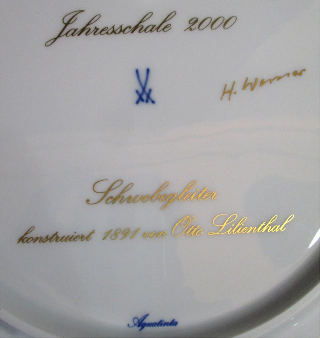 楽天市場】マイセン ハングライダー・デザインのイヤープレート