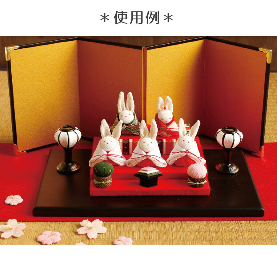 楽天市場】ミニひな壇 三段 : 布がたり・ちりめん和柄生地と手芸