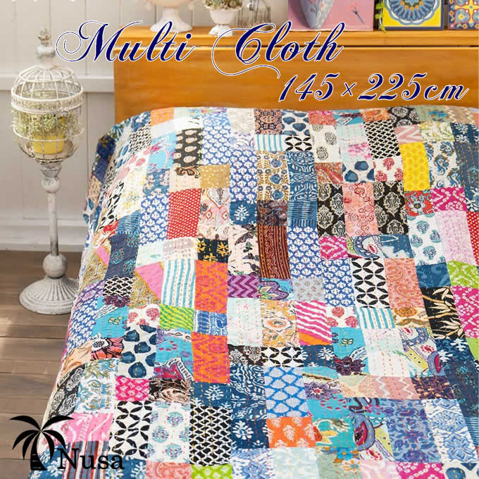 楽天市場】【ポイントUP！】マルチカバー マルチクロス パッチワーク