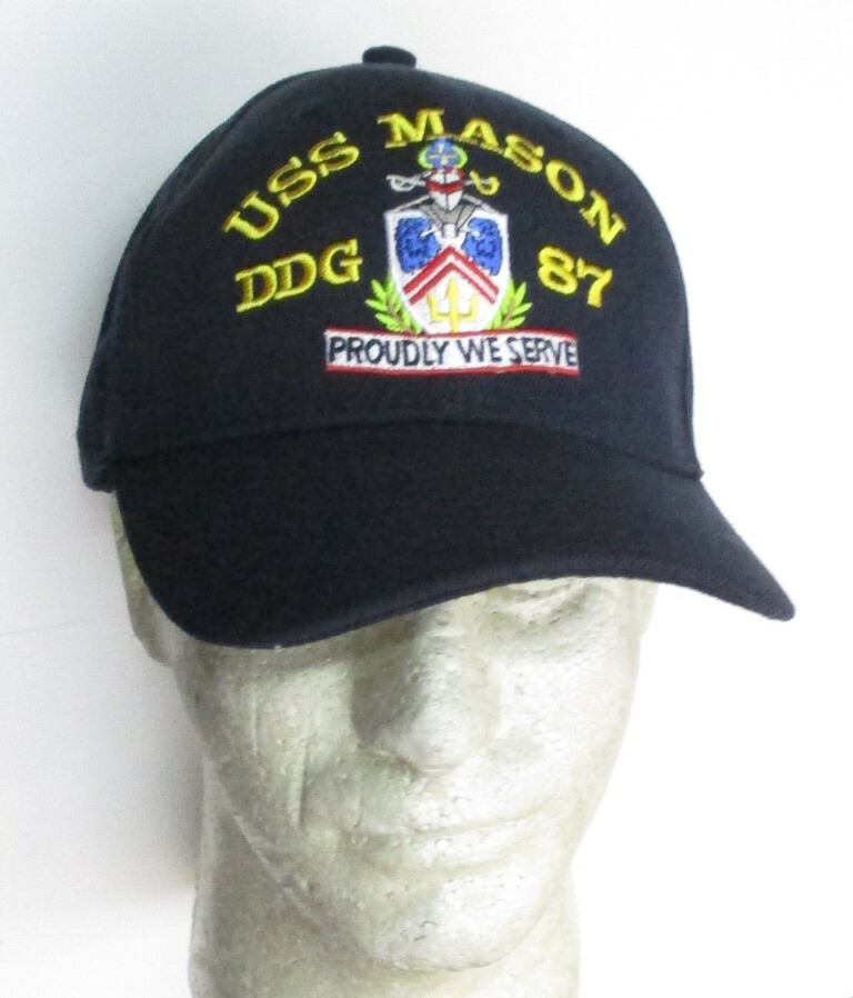 楽天市場】イージス駆逐艦 メイソン 乗組員用 直接刺繍 ボールキャップ