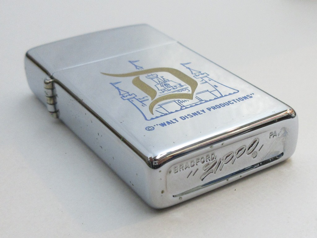 楽天市場】ビンテージZippo ディズニー シンデレラ城 スリムサイズ