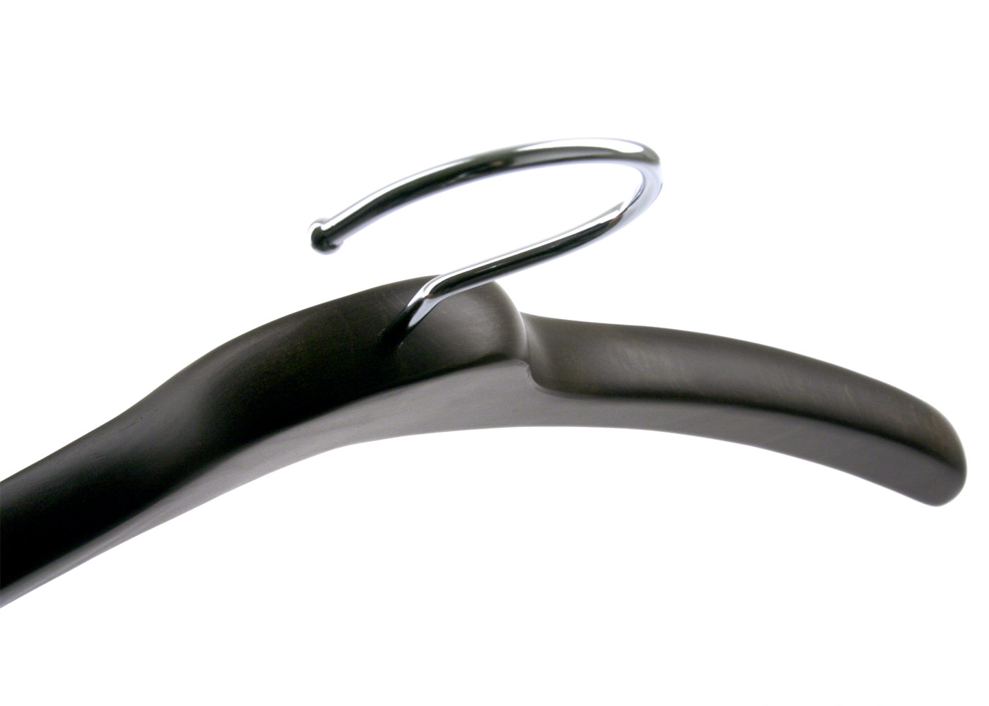 楽天市場】SET-02/木製メンズシャツハンガー/5本組/スモークブラウン