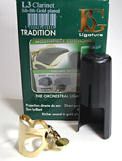 楽天市場】☆BGリガチャー B♭クラリネット用 L3 トラディション Bb