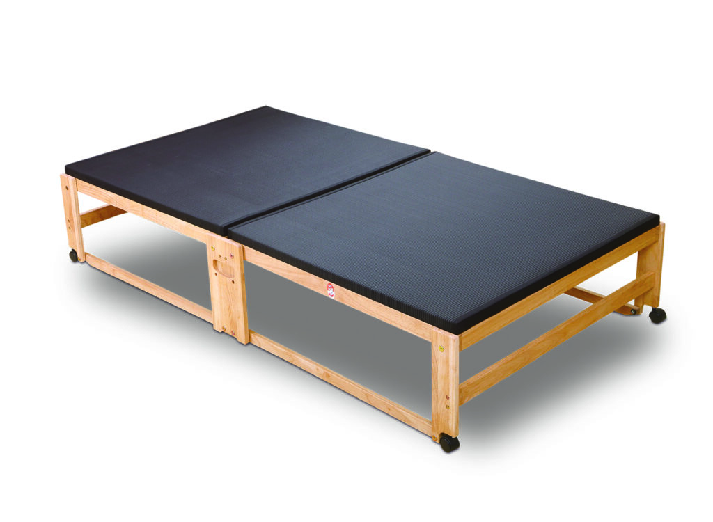 楽天市場】中居木工 折りたたみ 畳ベッド 黒畳 ハイタイプ 日本製 国産