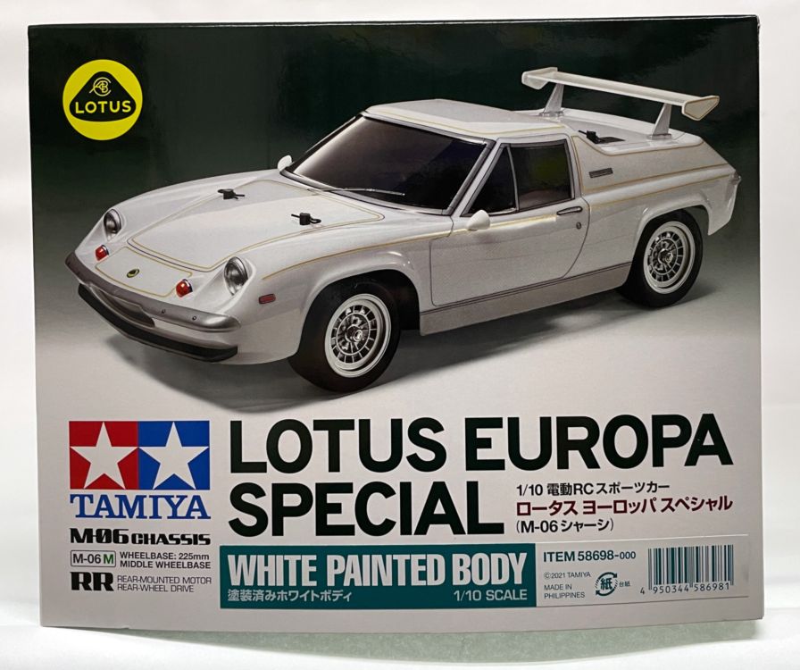 楽天市場】1/10RC ロータス ヨーロッパ スペシャル (M-06シャーシ