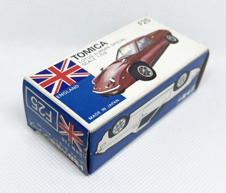 楽天市場】青箱 トミカ F25 ロータスヨーロッパスペシャル : 中村模型店