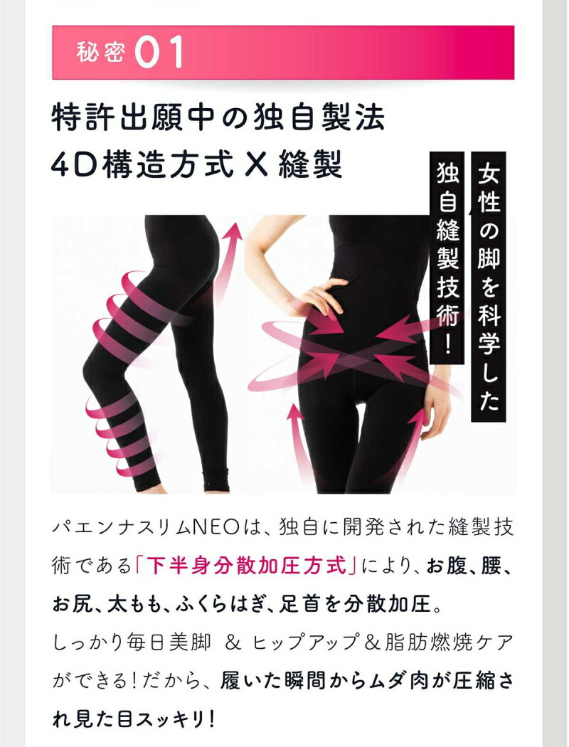 楽天市場】※ゆうパケット送料無料※ 『パエンナスリム NEO ブラック