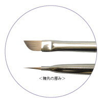 楽天市場】ネイルブラシ ジェルブラシ ◇モアクチュール More Couture