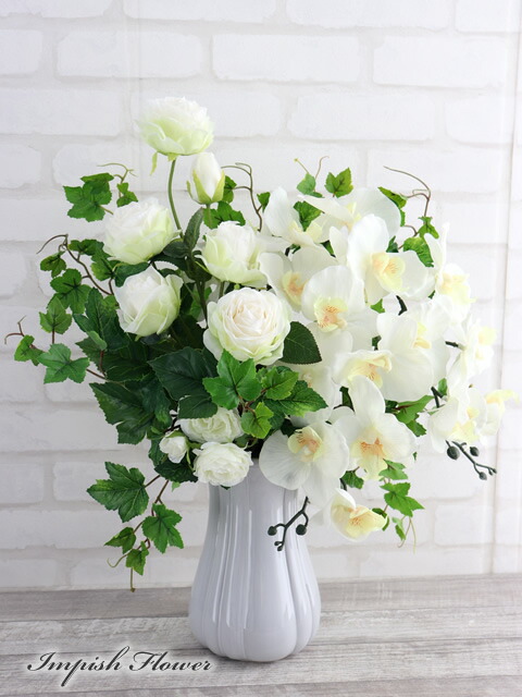 楽天市場】造花 フラワーアレンジメント 大型の通販