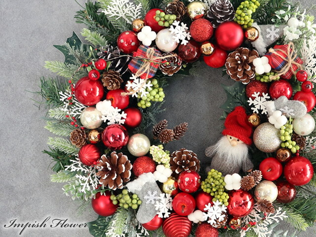 楽天市場】クリスマスリース クリスマス リース おしゃれ かわいい