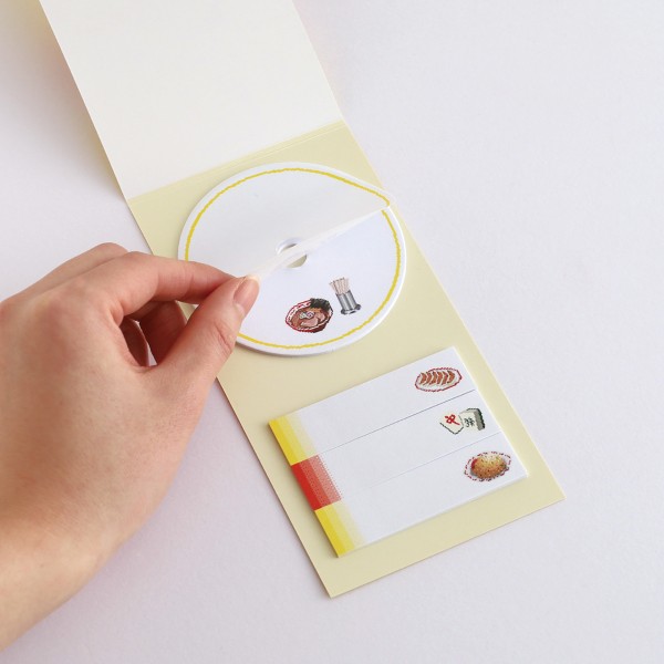 楽天市場】ピクセルック 8cmCDふせん PL-008 [町中華] 付箋 中華料理