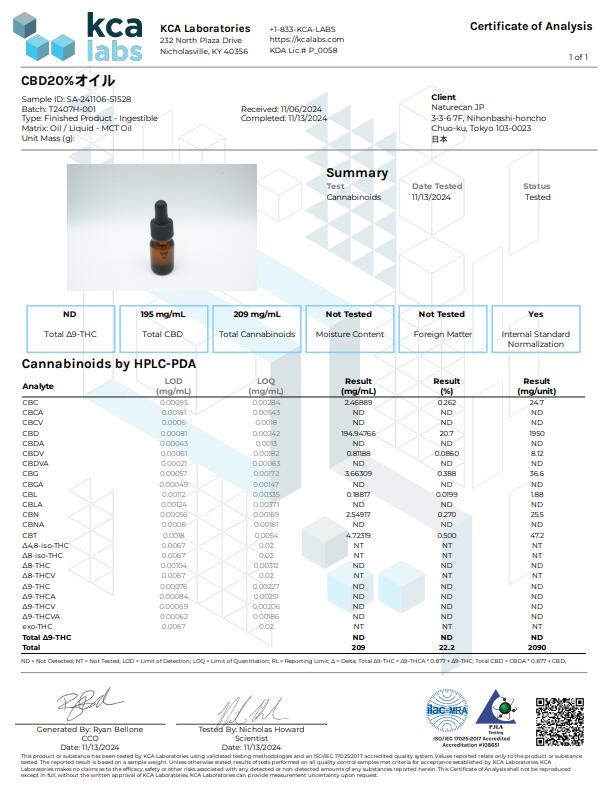 楽天市場】Naturecan 公式 高濃度 CBDオイル 5％ 10％ 20％ 30％ 40