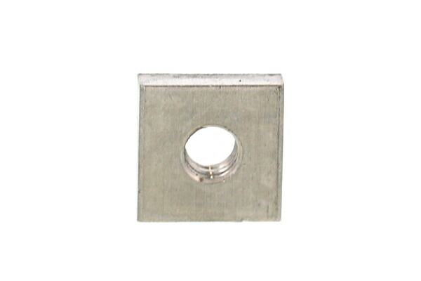 楽天市場】ステンレス/生地 四角ナットM5 (一辺:8mm / 厚さ:4.0mm