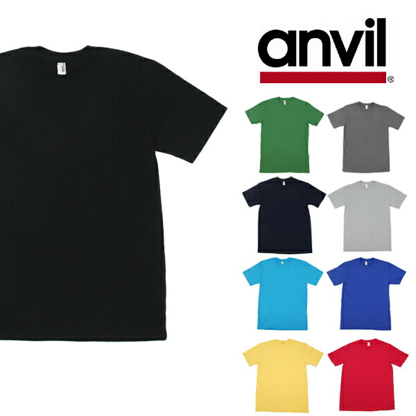 楽天市場】アンビル アンヴィル 半袖Tシャツ anvil 5.4オンス ミッド