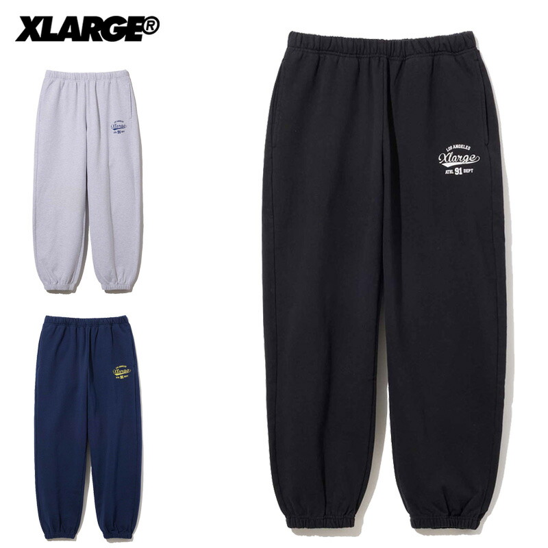 楽天市場】エクストララージ メンズ XLARGE VARSITY LOGO SWEAT PANTS