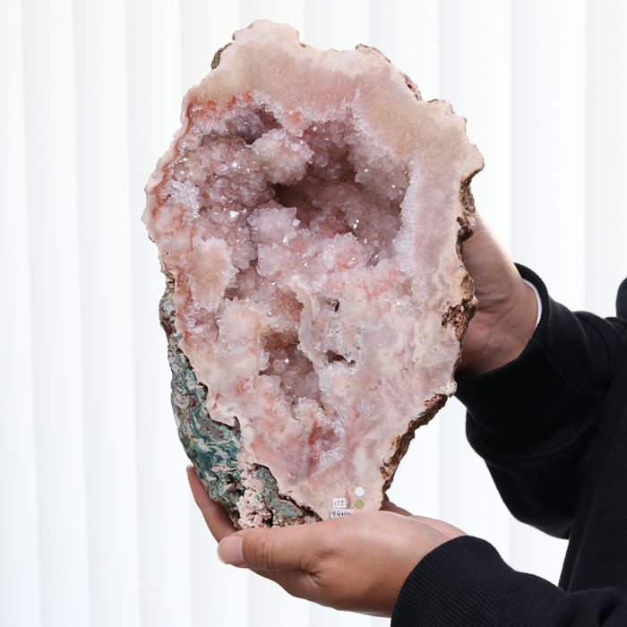 楽天市場】SP ピンクアメジスト ジオード 約3580グラム アイアン