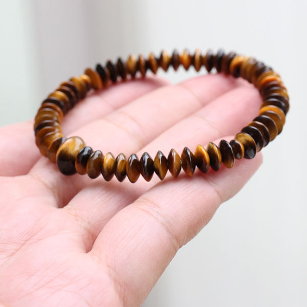 楽天市場】数珠ブレスレット 平玉 54玉 虎目石 5A´ 桐箱付き【腕輪念珠