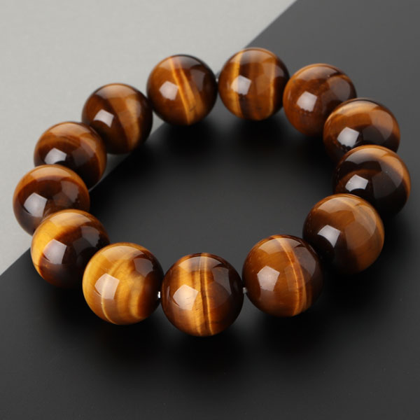 楽天市場】タイガーアイ ブレスレット 約18mm 4A´ ストレート