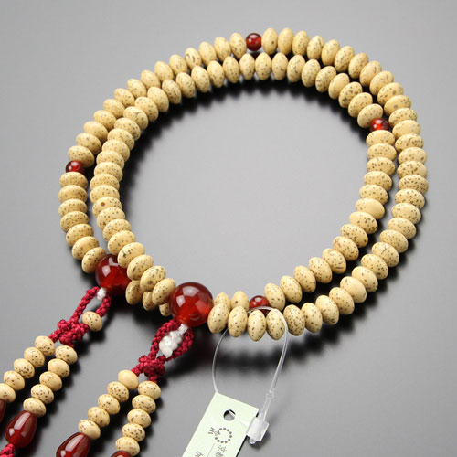 楽天市場】真言宗 数珠 女性用 8寸 みかん玉 星月菩提樹 瑪瑙 梵天房