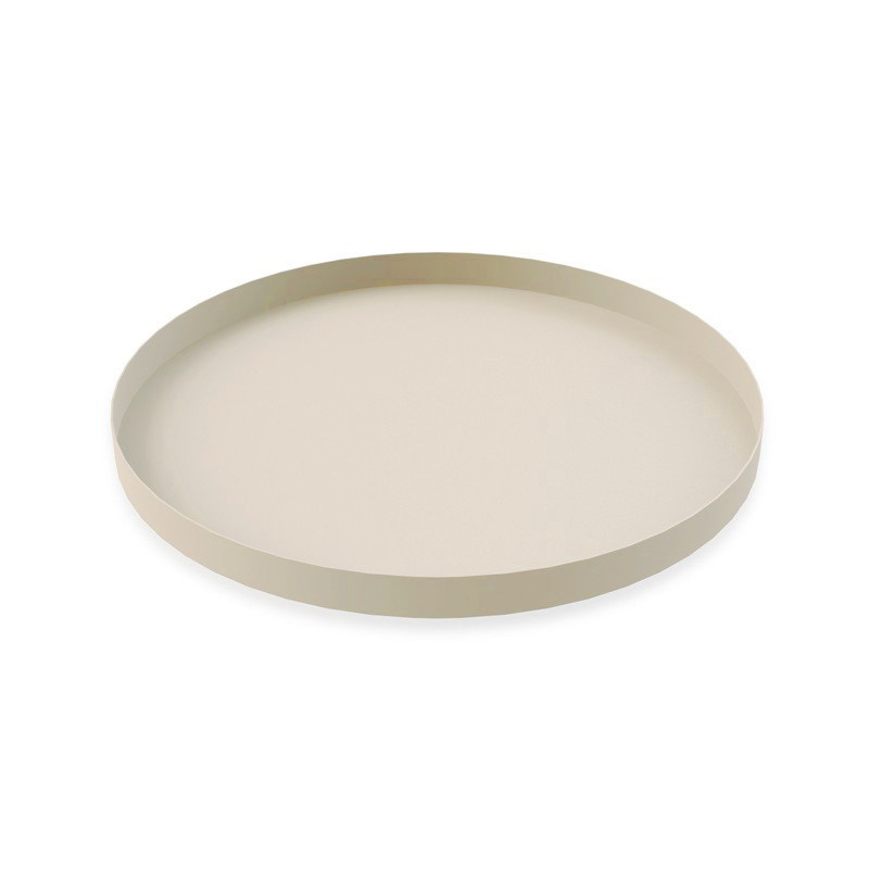 楽天市場】Cooee Design トレー 丸型 30cm サンド ベージュ おしゃれ