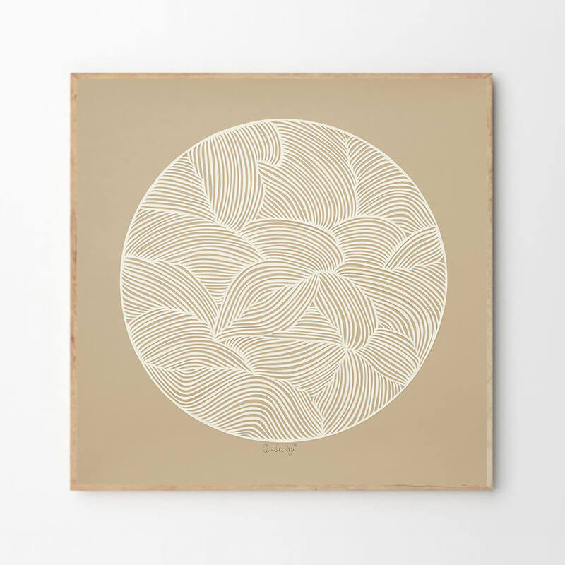 楽天市場】デンマーク THE POSTER CLUB ポスター Moon No. 01 50x50cm