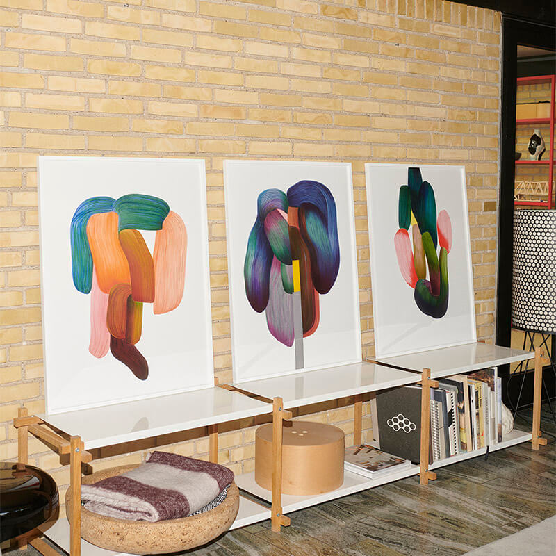 楽天市場】ロナン ブルレック ドローイング 14 アート ポスター 67.5