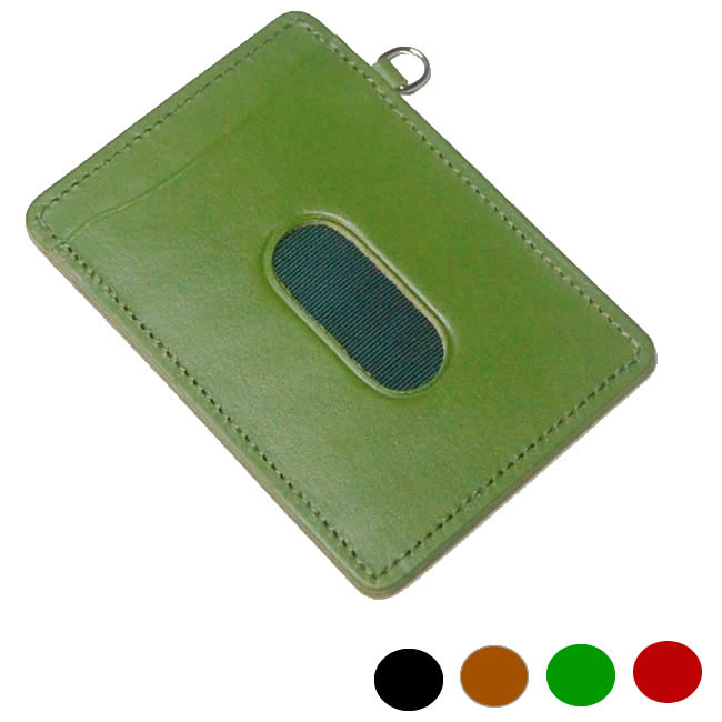 楽天市場】日本製 パスケース メンズ 革 伸縮リール付き ICカード