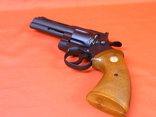 楽天市場】ガスガン タナカ コルト パイソン 4インチ HW “R-model