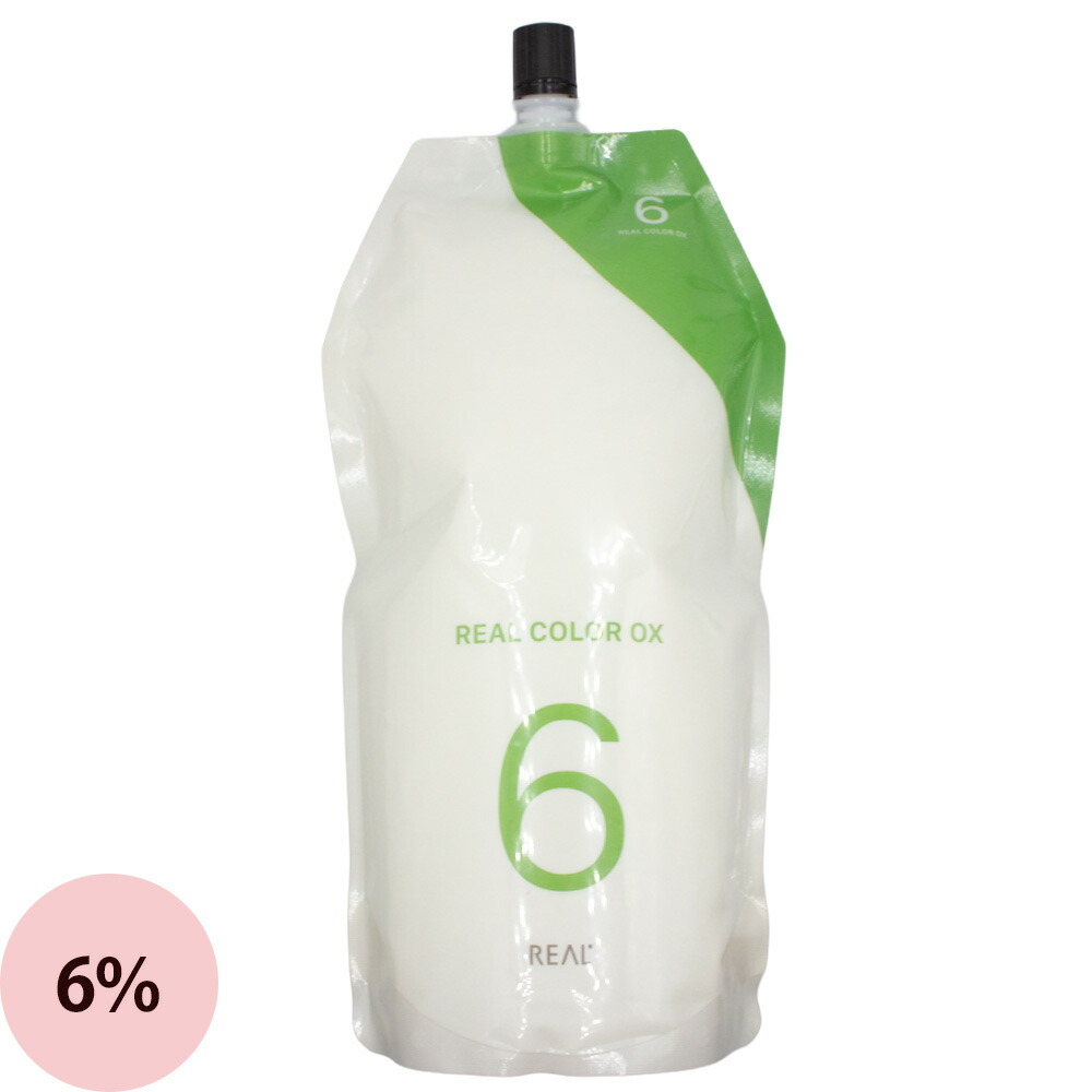 楽天市場】リアル化学 リアルカラー 第2剤 / 1100mL 【 ヘアカラー