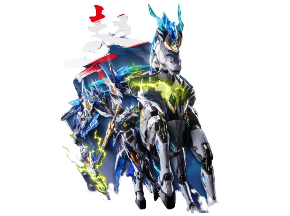 楽天市場】摩動核 MNP-XH05A 天佑星 龍胆虎将 趙雲＋馬セット