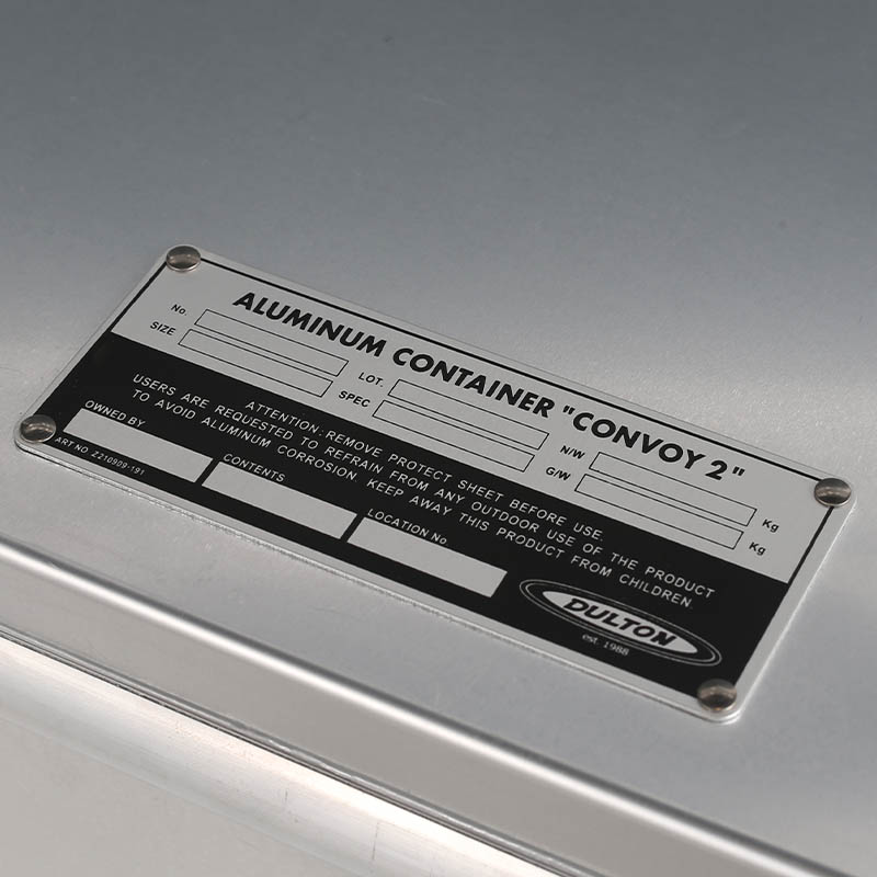 楽天市場】DULTON ダルトン ALUMINUM CONTAINER ''CONVOY 2'' アルミ