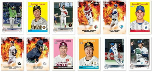 楽天市場】2022 TOPPS NPB CHROME(クローム) ベースボールカード BOX
