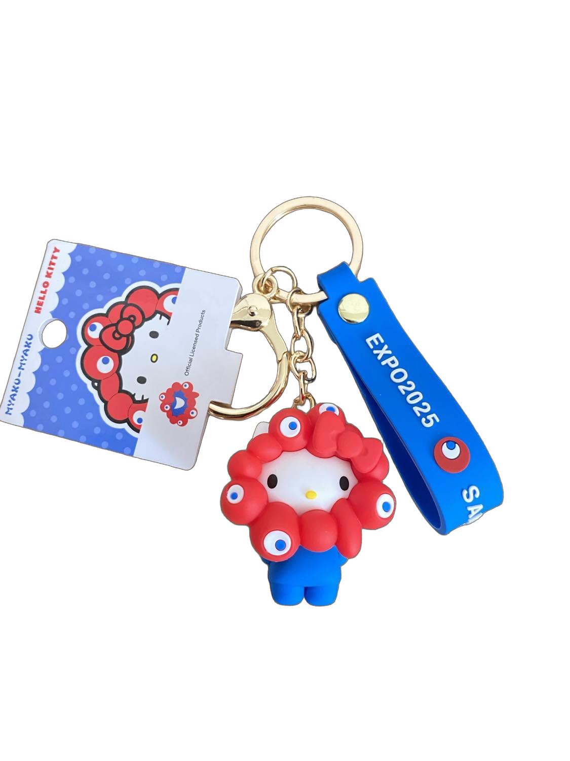 楽天市場】ミャクミャク なりきり ぬいぐるみ ハローキティ カラビナ