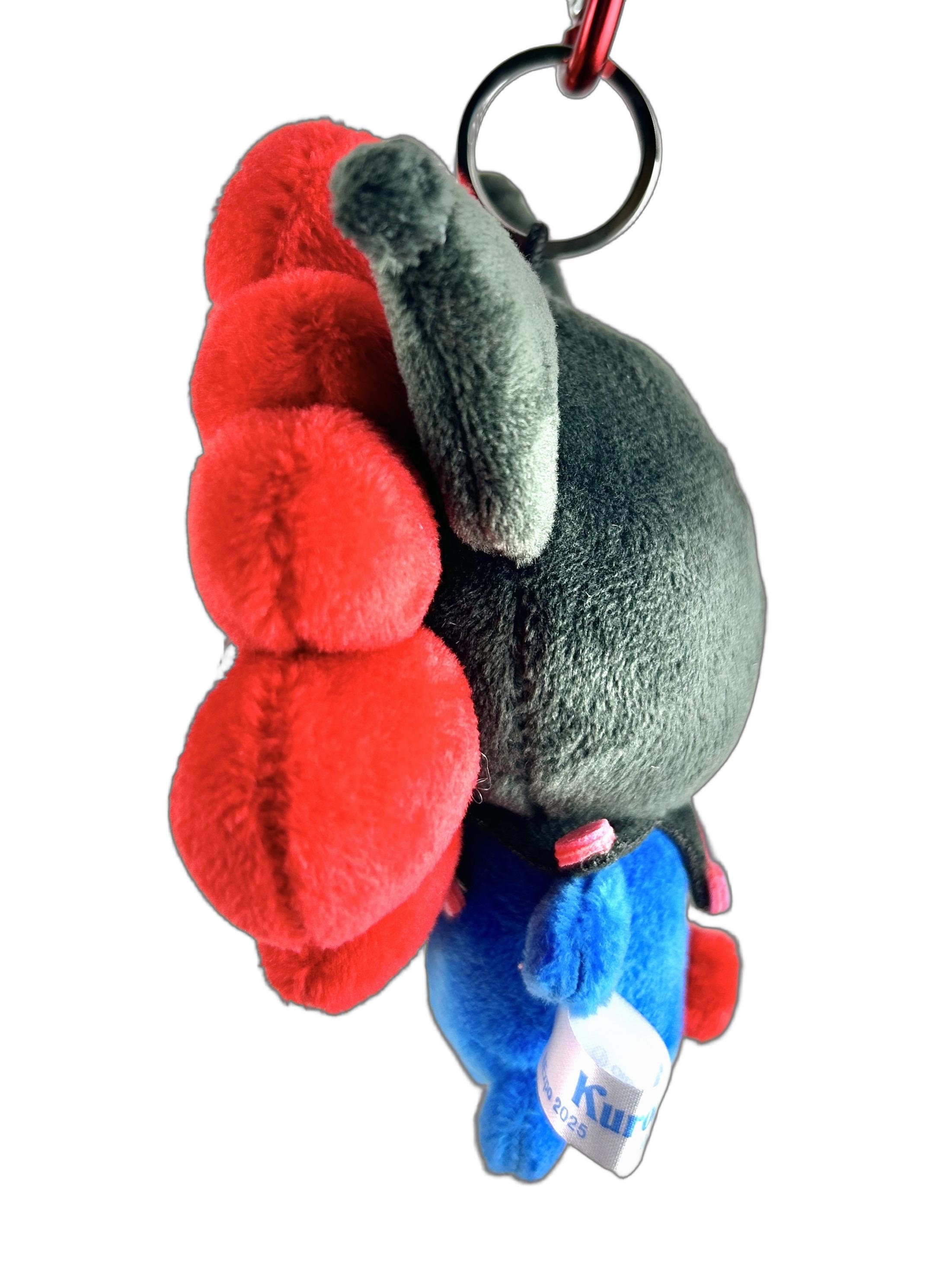 楽天市場】ミャクミャク なりきり ぬいぐるみ クロミ カラビナ 大阪