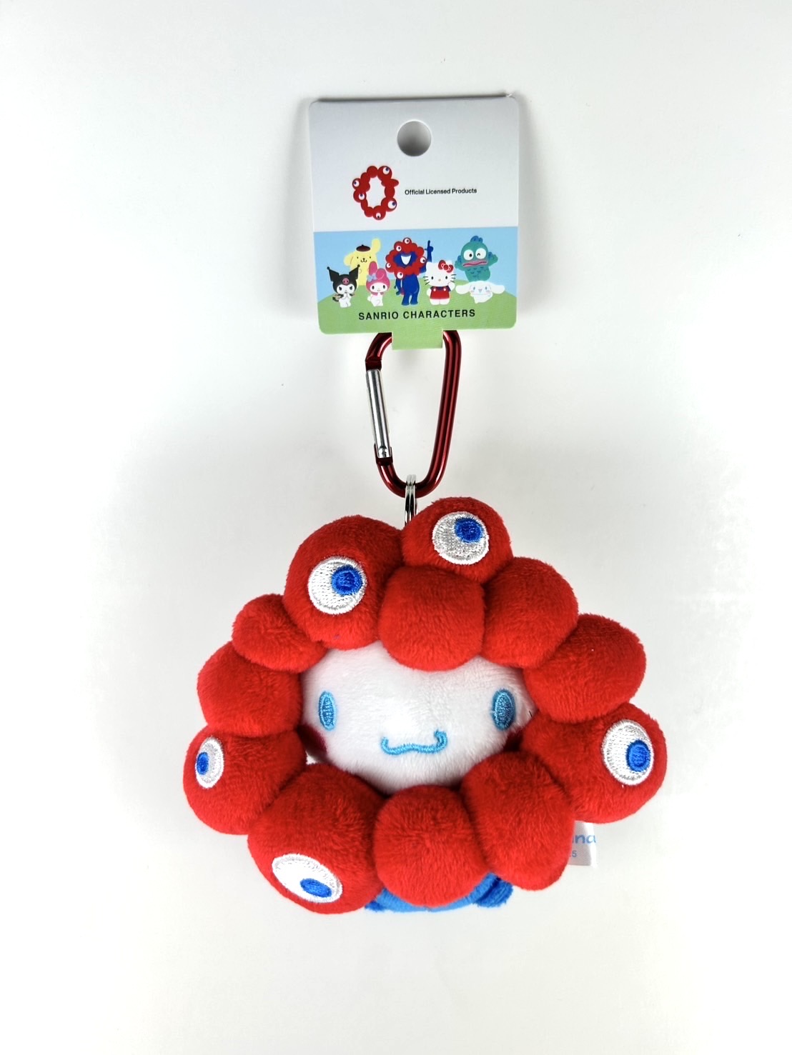 楽天市場】ミャクミャク なりきり ぬいぐるみ シナモロール カラビナ