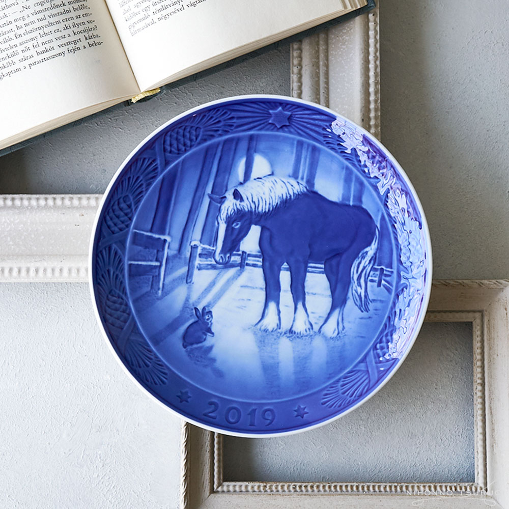 楽天市場】ロイヤルコペンハーゲン イヤープレート2019年【証明書