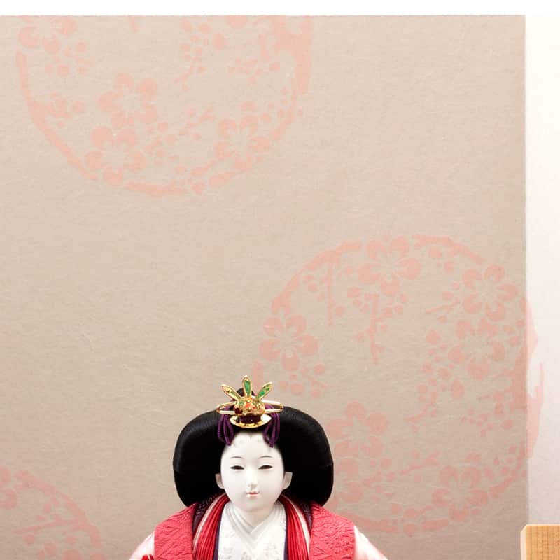 楽天市場】雛人形 久月 ひな人形 雛 平飾り 親王飾り 清水久遊作 正絹