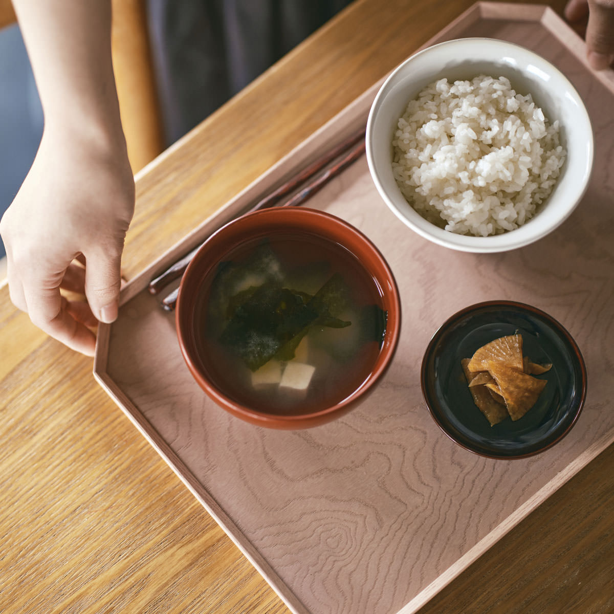 楽天市場】高橋工芸 福井 TSUM 四角 盆 長角木盆 おしゃれ お盆 トレー