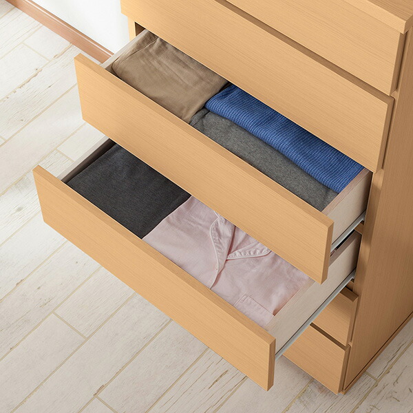 楽天市場】ハイチェスト 幅59.5cm (エレアK 60 6段) ニトリ 【配送員