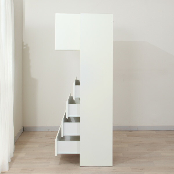 楽天市場】[幅60cm] 隙間収納庫 (フロンティア60 WH D) すきま収納