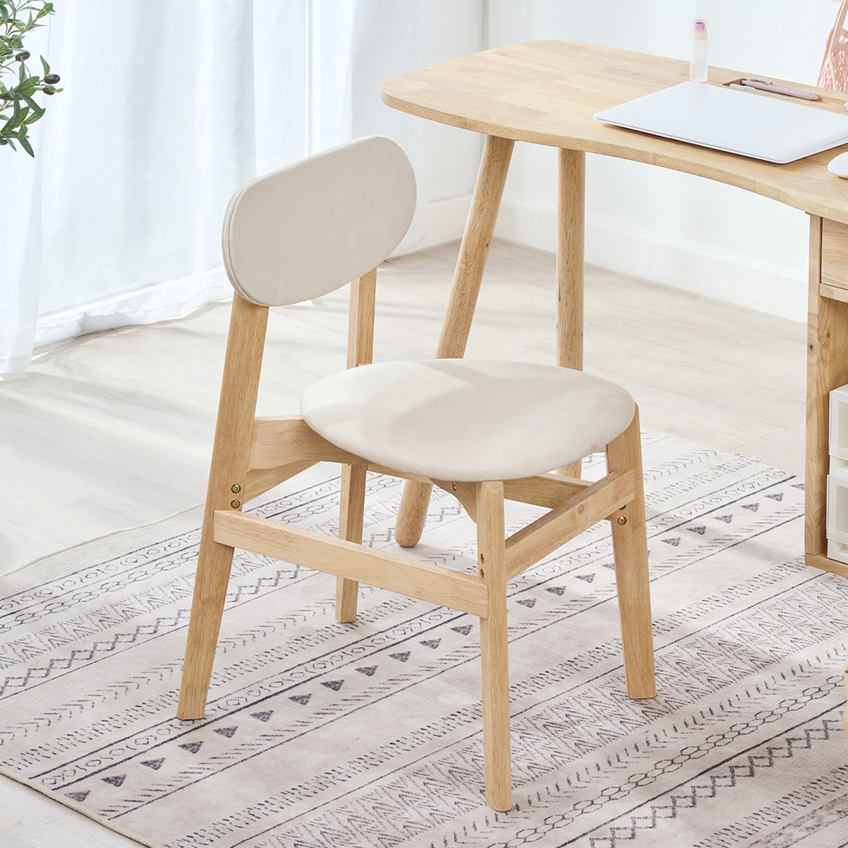 楽天市場】【NATURAL SIGNATURE】天然木デスク・チェアセット【玄関先